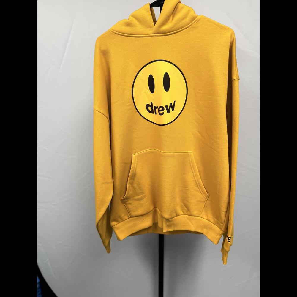 Drew House Yellow Mascot Hoodie Small